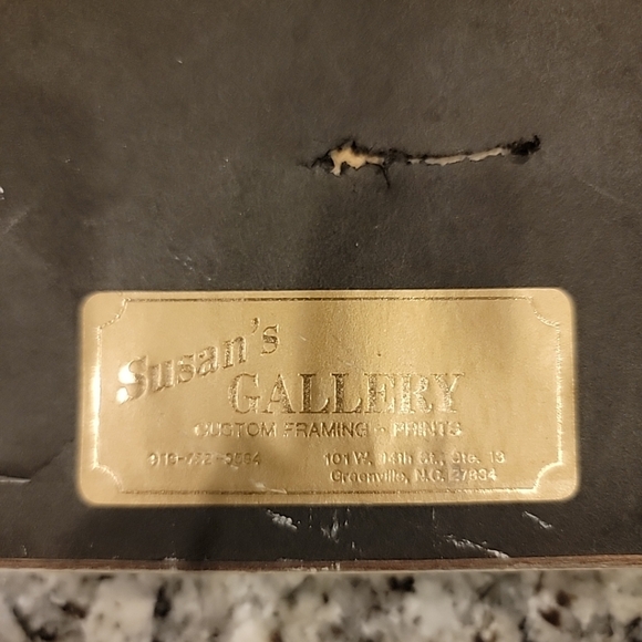 Cross Stitch Pineapple Welcome Professionally Matted And Framed - Picture 4 of 4